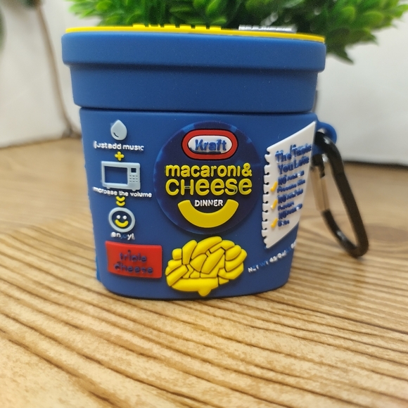 AirPods Case Protective Cover Max & Cheese Silicone luxury Classic Design Cover - Picture 2 of 5